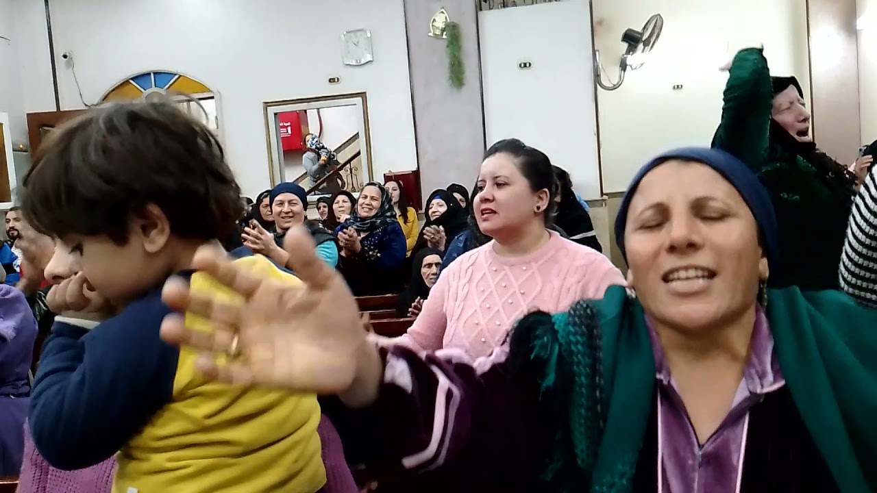 المرنم فادي حنا والكنيسة الخمسينية شمس الدين مغاغه المنيا وحضور الهي رهيب