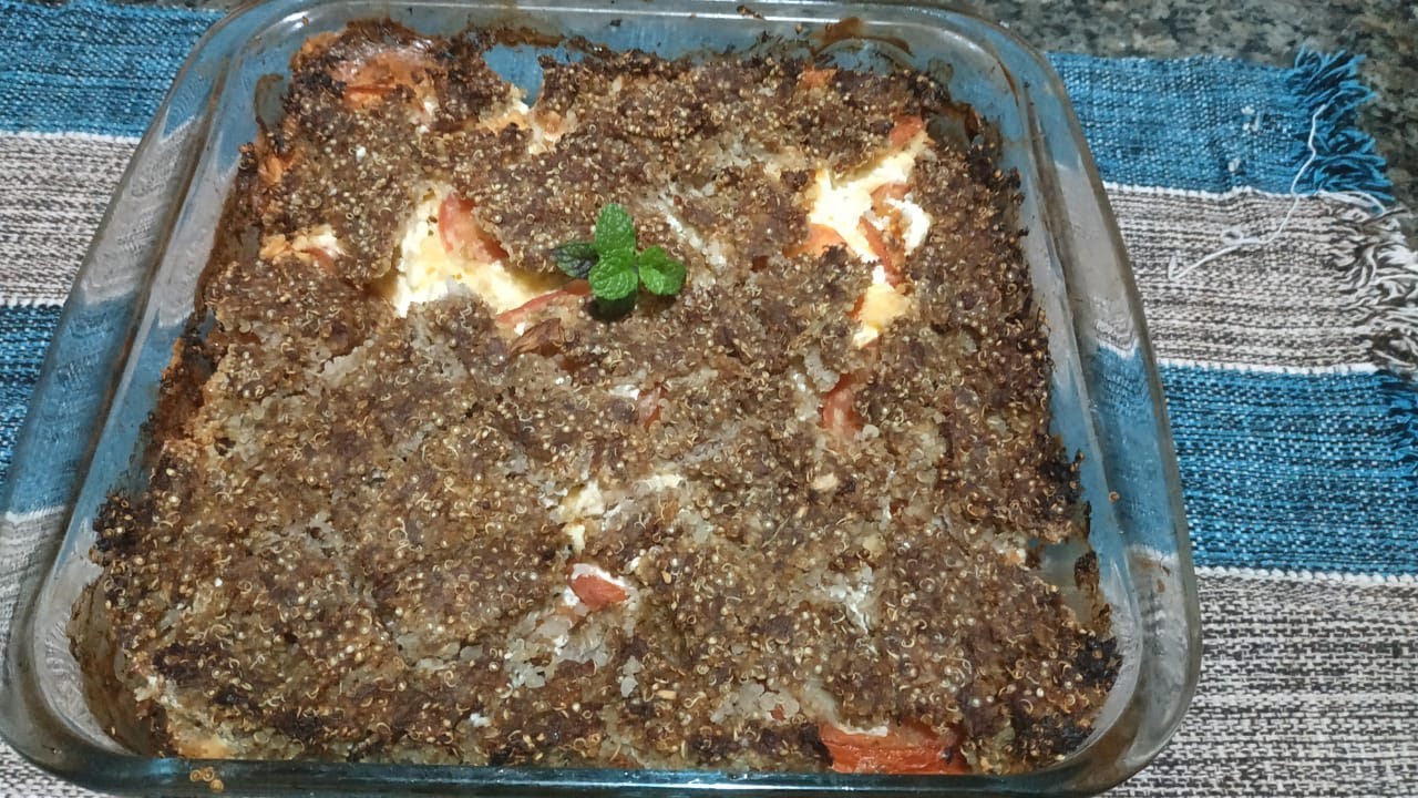 Melhor quibe de quinoa que já comi