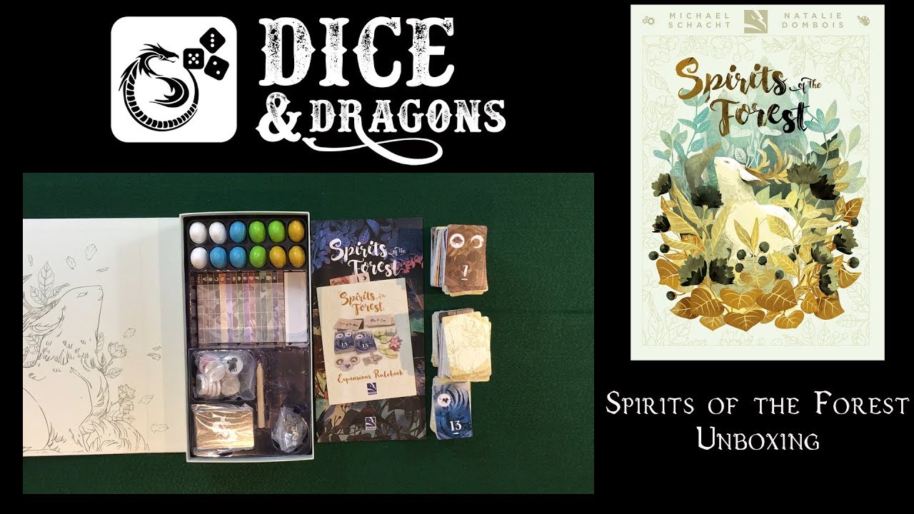 Dice and Dragons - Spirits of the Forest Unboxing