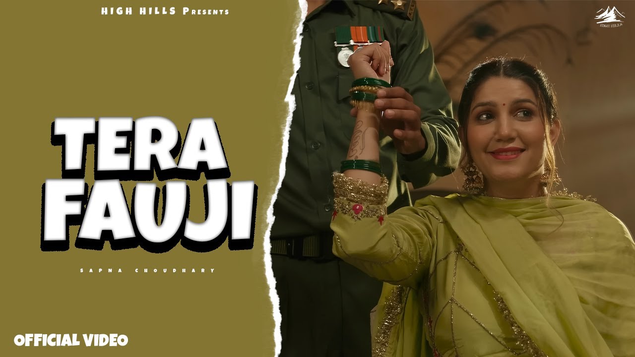 Tera Fouji (Official Video) | Sapna Choudhary | Harjeet Diwana  New Haryanvi Song 2025