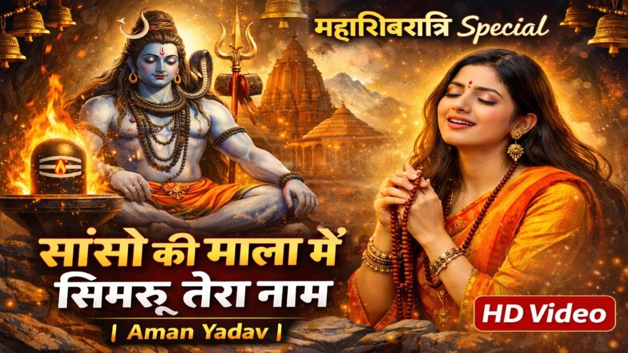 सांसो की माला में सिमरू तेरा नाम | महाशिवरात्रि Special New Song | Aman Yadav #song #video #bhakti 
