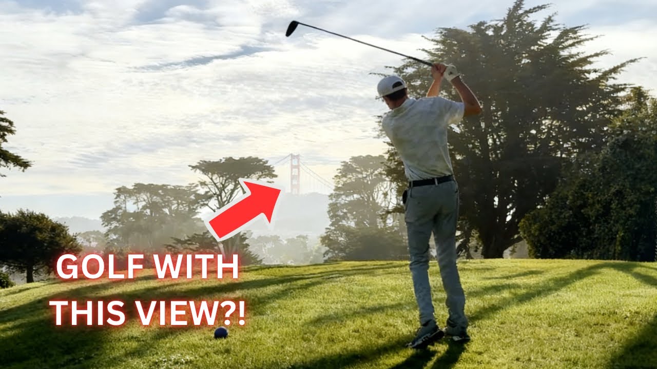 Golf With The Golden Gate Bridge?! Lincoln Park Golf Course