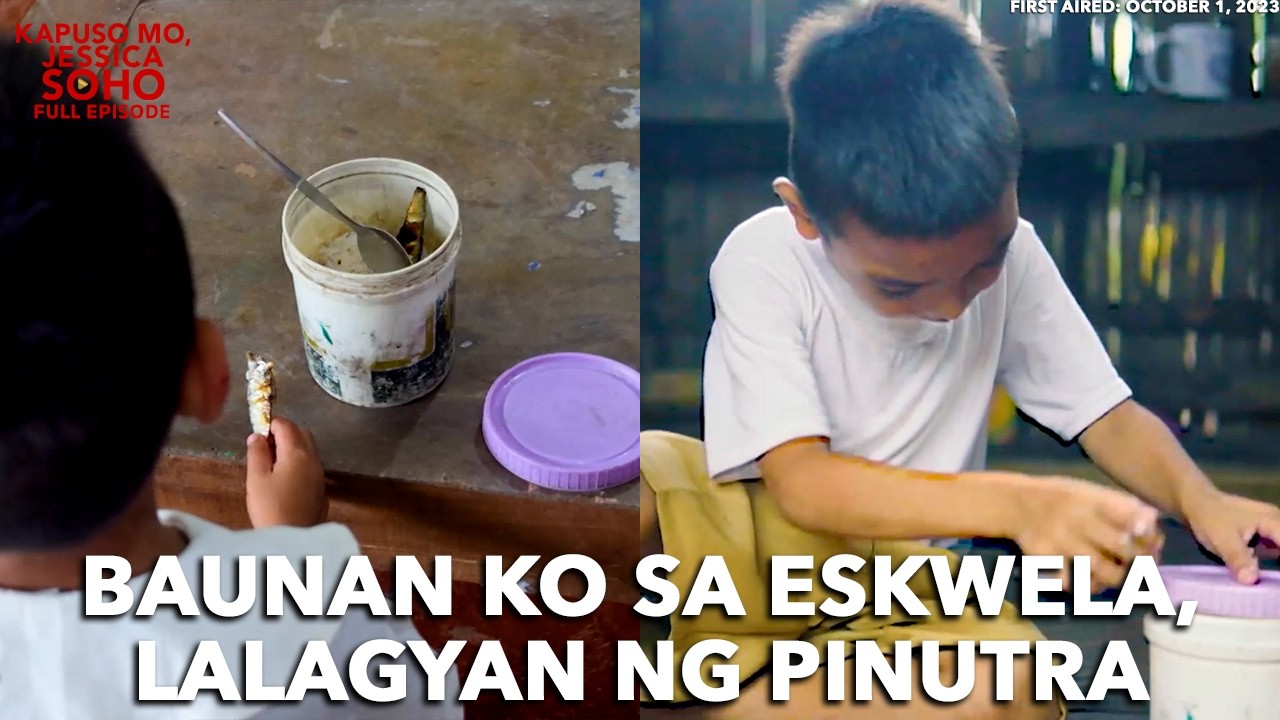 BAUNAN NG ISANG BATANG ESTUDYANTE, LALAGYAN NG PINTURA! | Kapuso Mo, Jessica Soho