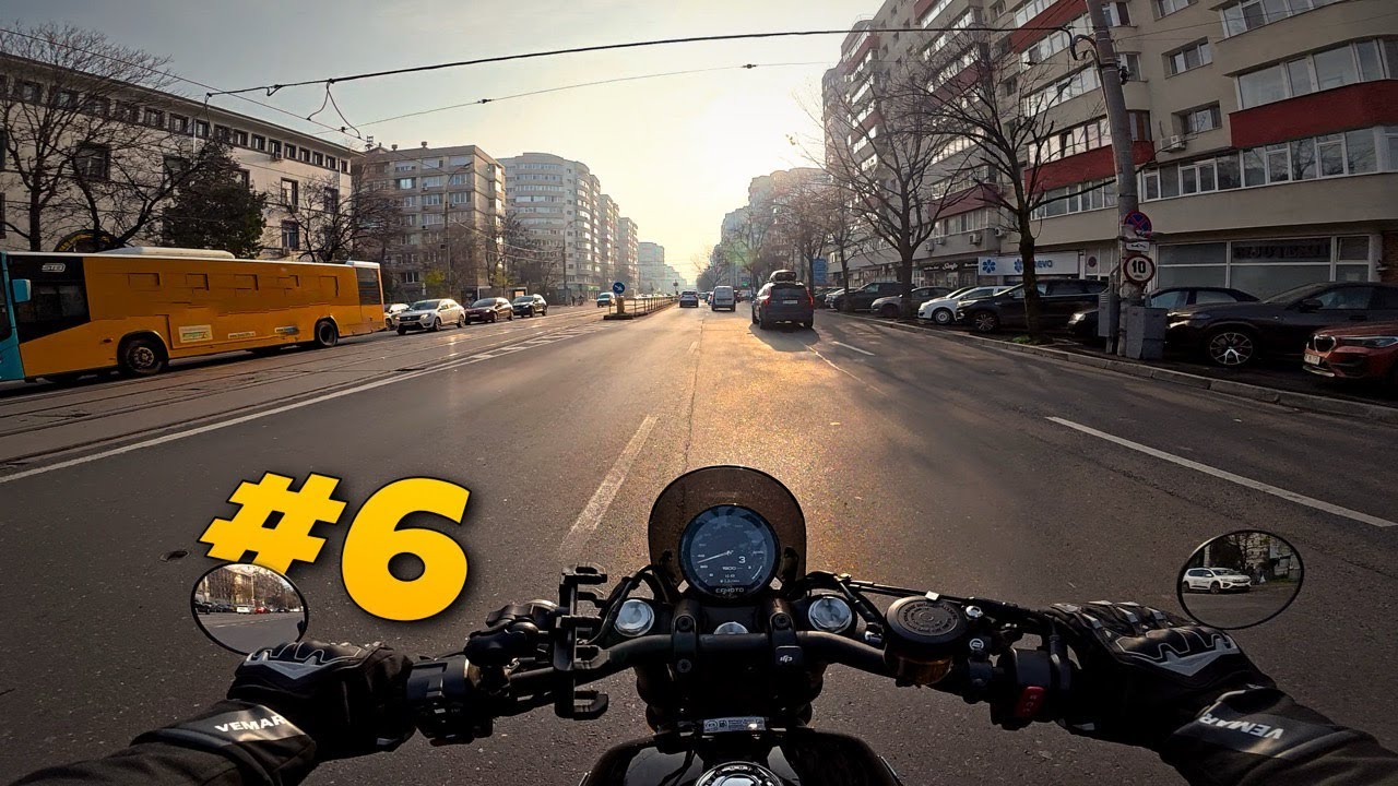 CFMoto 450 CL-C Bucharest POV | Casual Ride | Tură Lejeră | #6