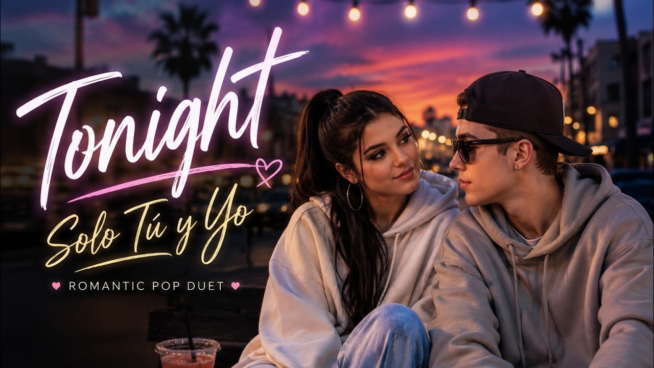 Tonight, Solo T&uacute; y Yo - Bilingual Love Duet (English & Spanish) | Lyrics Video