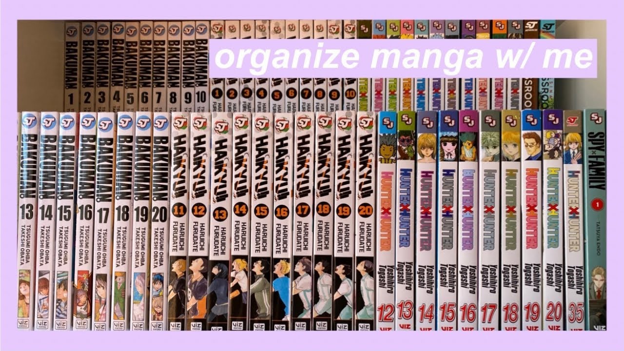 reorganizing my manga collection ... again