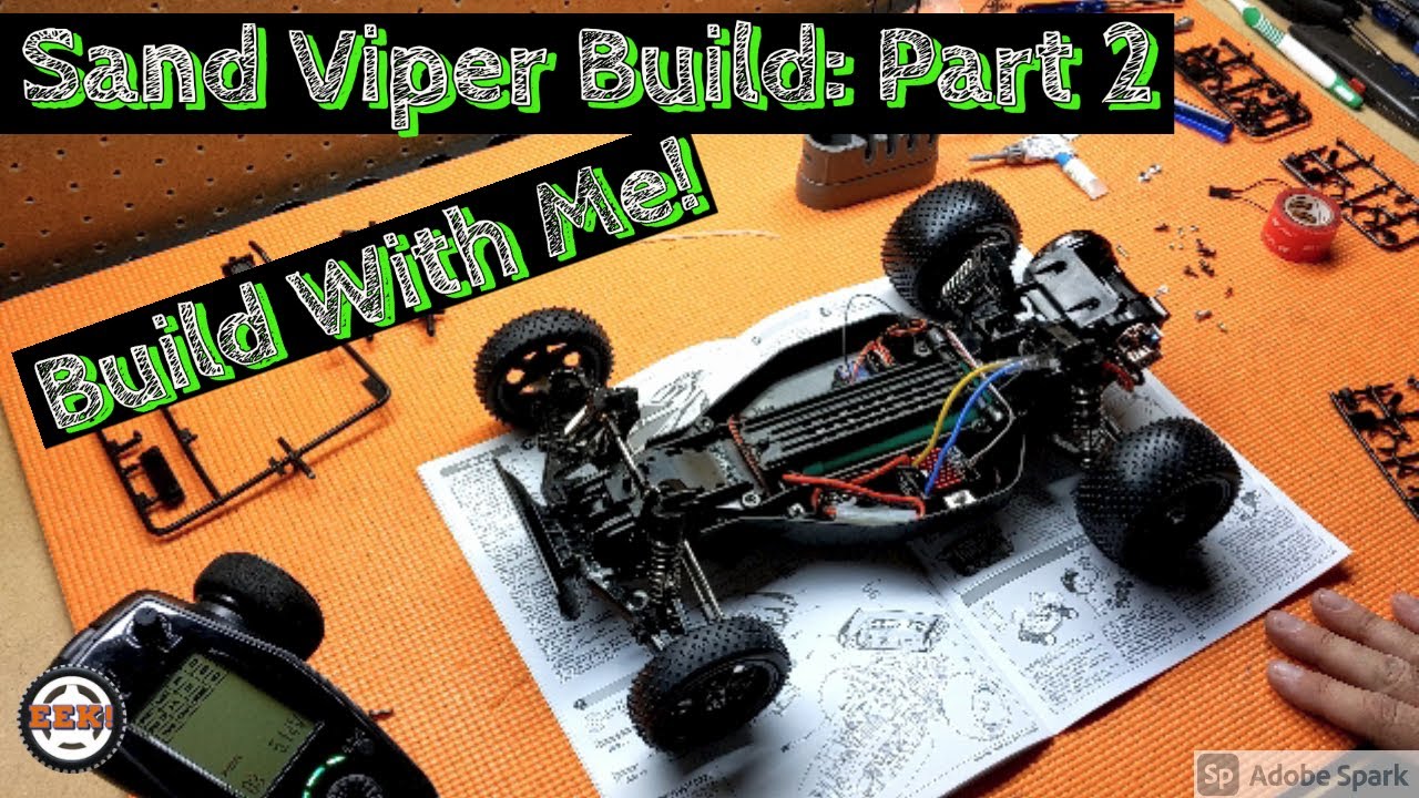 Tamiya Sand Viper Build Part 2 - Build With Me! (DT-02 Tamiya Kit# 58374)