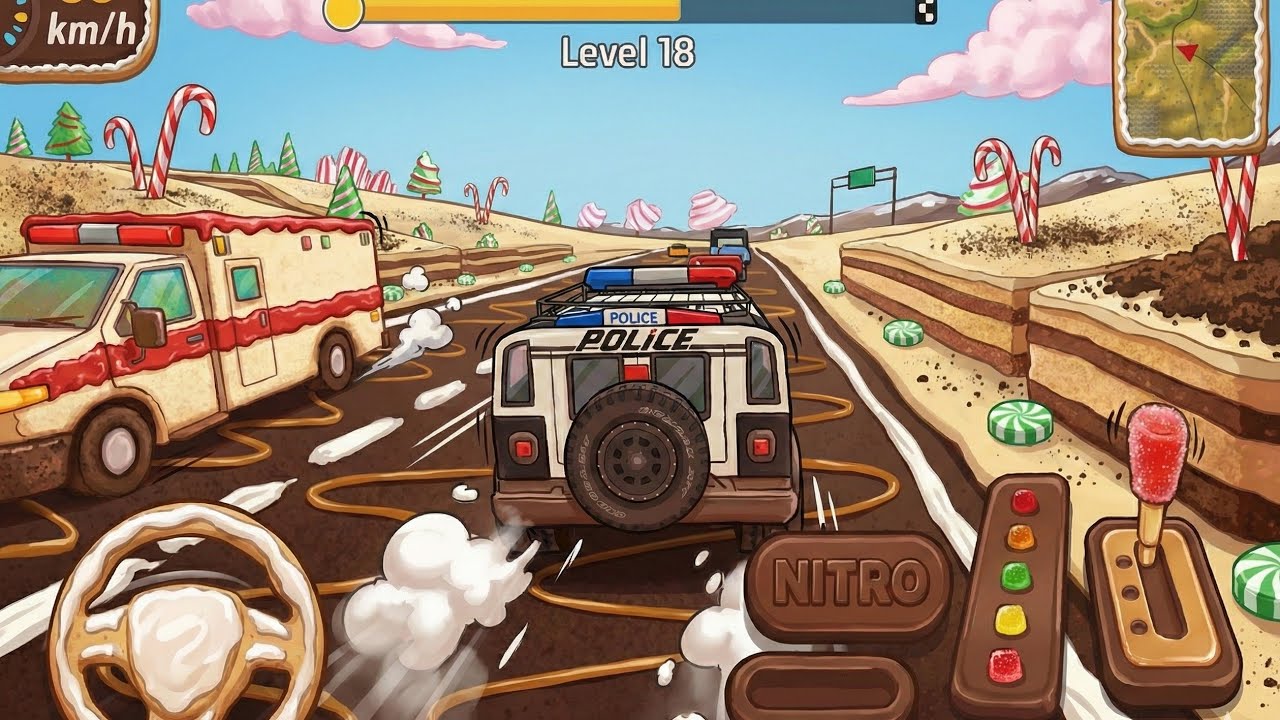 Police Car Chase Simulator 3D - Real City Cop Pursuit | Android Gameplay #4 | DDK Games