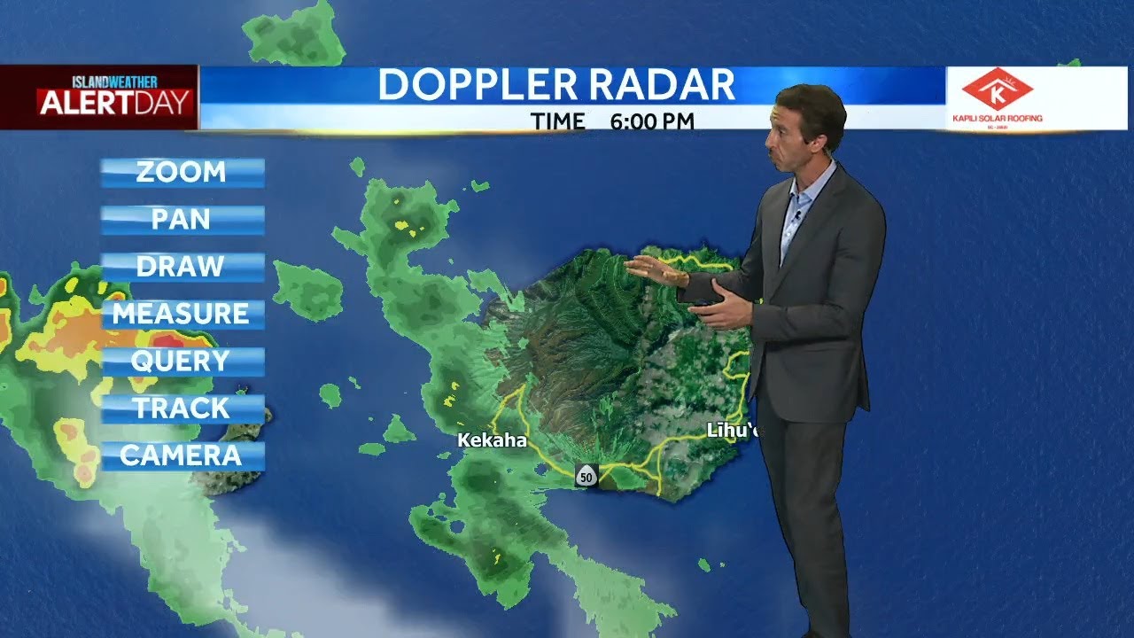 Weekend Island Weather | Rain lightens as storm exists the islands
