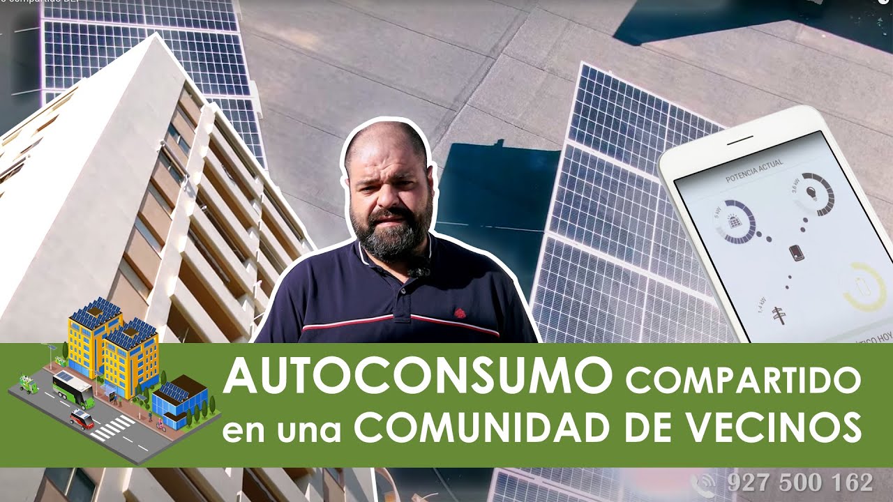 ⚡ AUTOCONSUMO compartido en una 🏬 COMUNIDAD DE VECINOS 🏬. 【[Caso real]】
