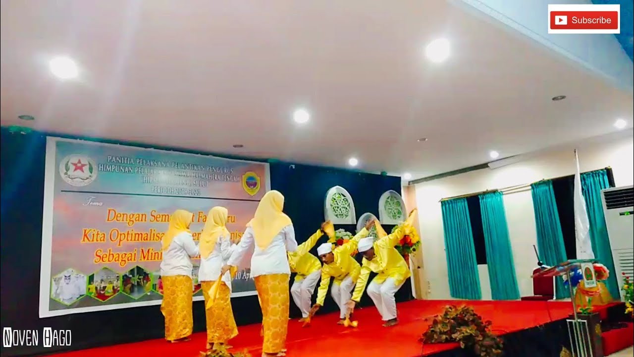 Mutiara di Bumi Fagogoru (Tarian lalayon oleh putera-puteri terbaik HIPMA HALTENG SULUT)
