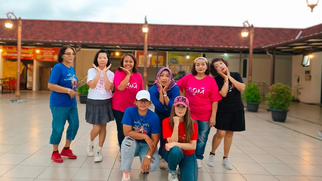 @Dam Di Dam@Line Dance@ Choreo Andrico Yusran@ New MOO Dance
