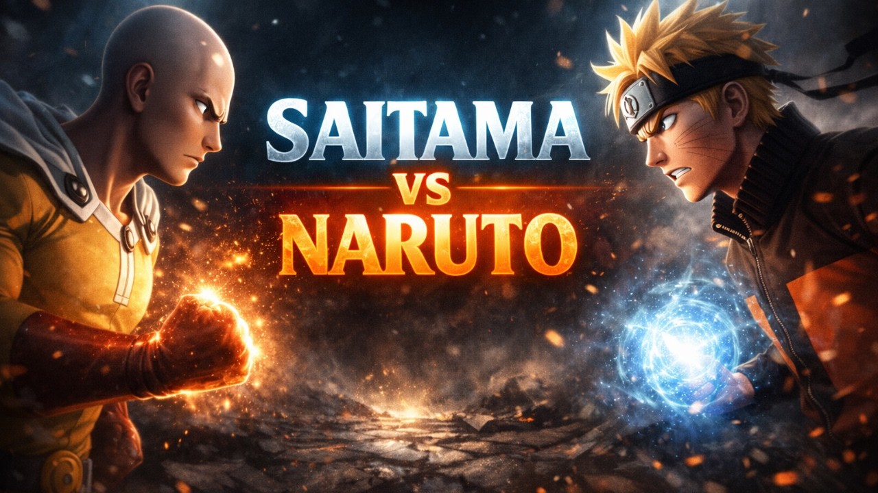 SAITAMA vs NARUTO – Ultimate Showdown