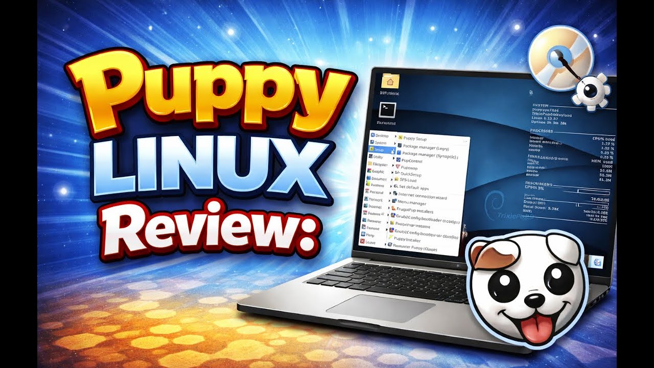 Обзор Puppy Linux: облегченный дистрибутив Linux для старых компьютеров?