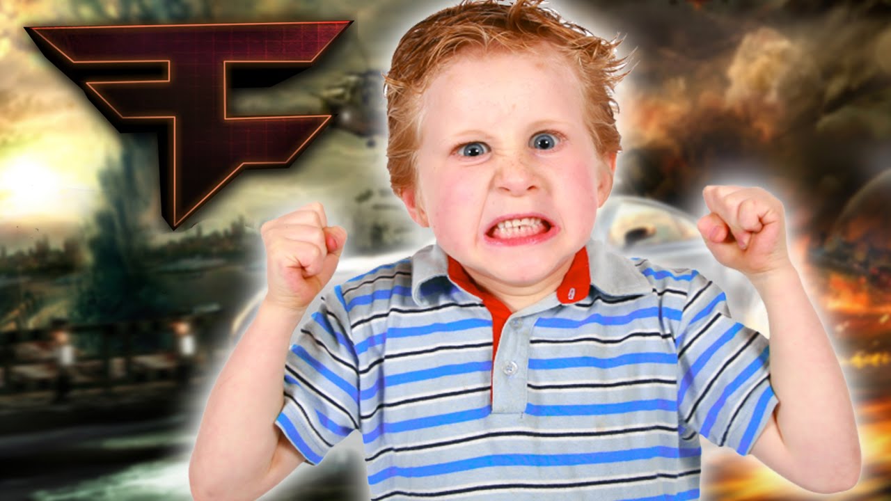 VERY ANGRY SQUEAKER TRYING OUT FOR FaZe! (COD GHOSTS TROLLING!)