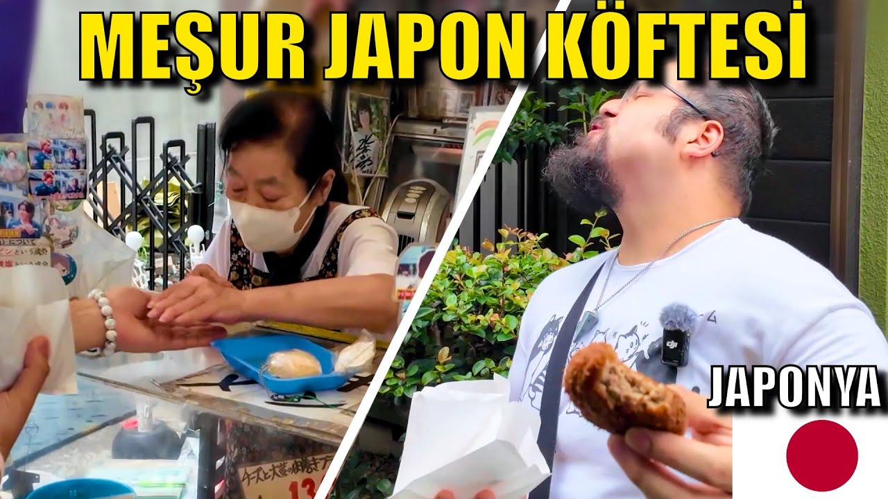 Japonya'da Köfte İçin Sıra Bekledik AMA DEĞDİ | Yanaka Ginza Turu