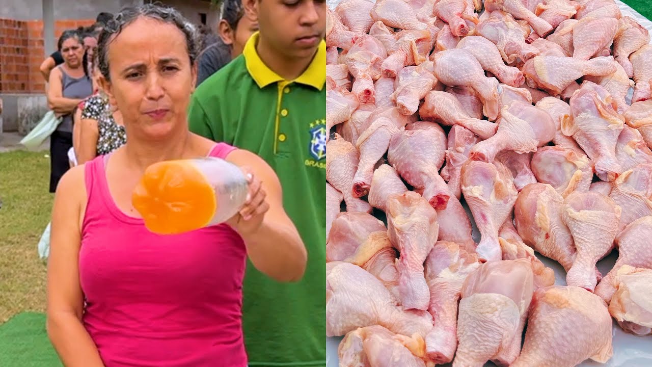DESAFIO DA COXA DE FRANGO: ACERTE A GARRAFA E GANHE!