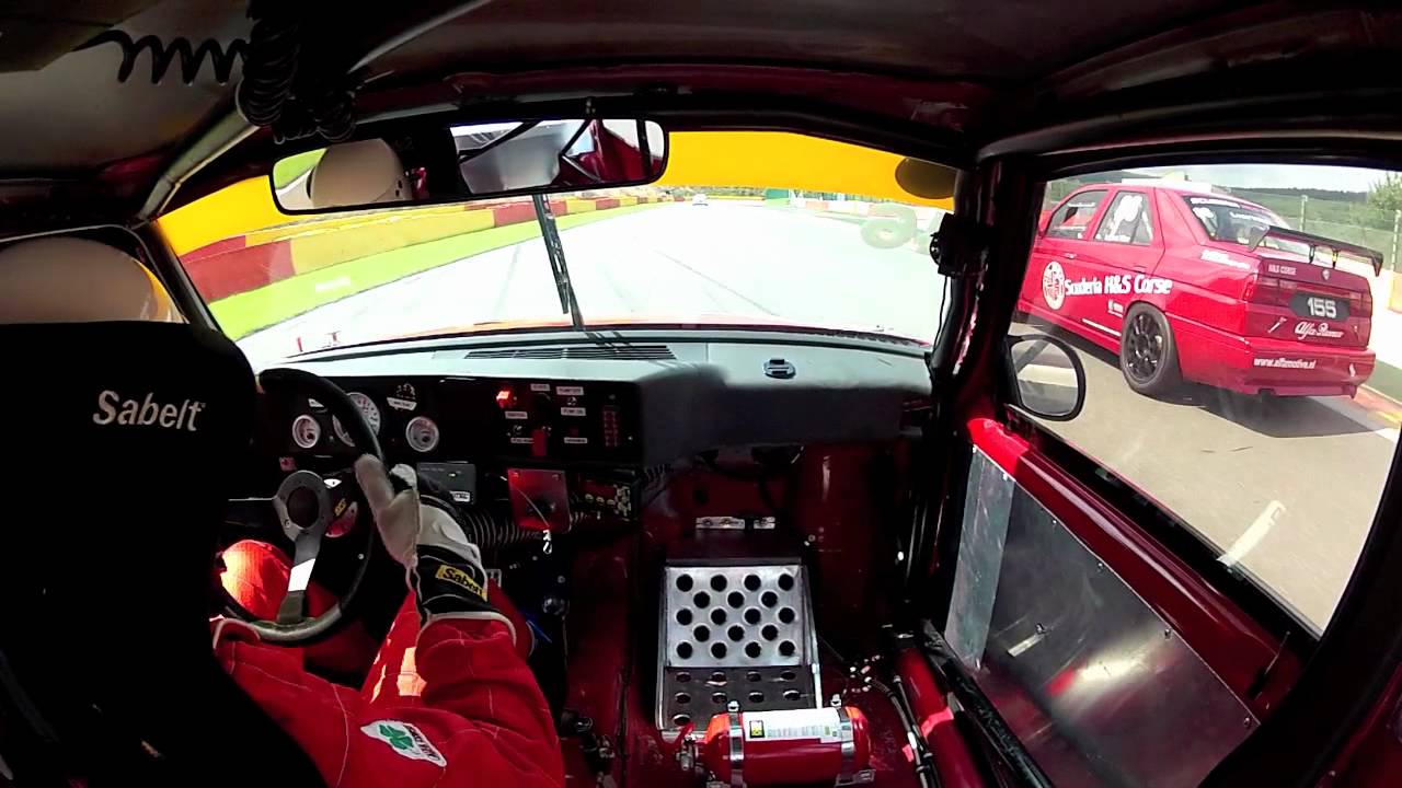 Alfa Challenge 2012 on Spa Alfa 75 vs Alfa 155