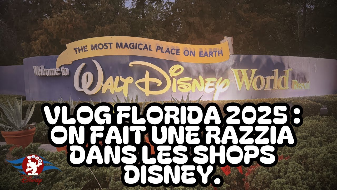 [VLOG FLORIDA 2025] :  On fait une razzia dans les shops Disney.
