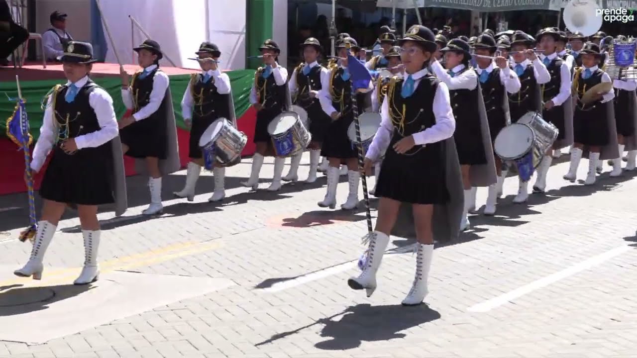 Arequipa: I.E. Nuestra Señora de los Dolores - desfile por el aniversario de Cerro Colorado 2025