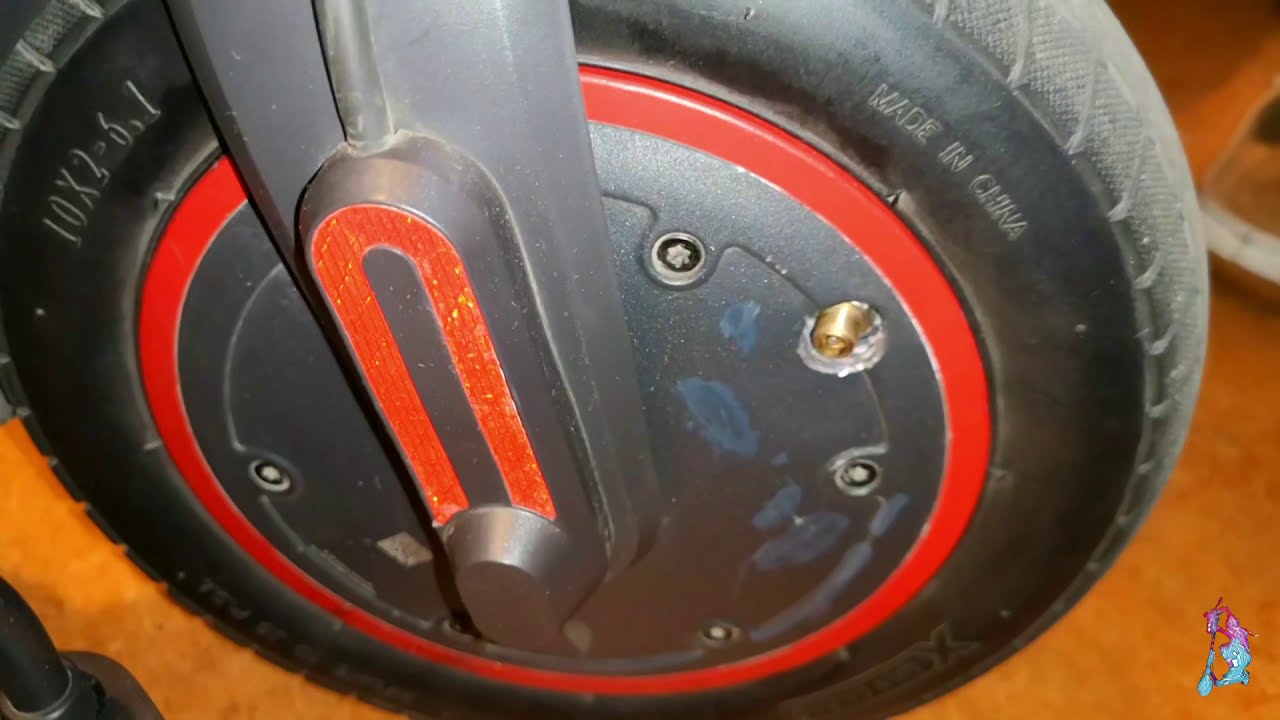 Leichter Luftreifen aufpumpen - E-Scooter - Xiaomi M365/... (German)