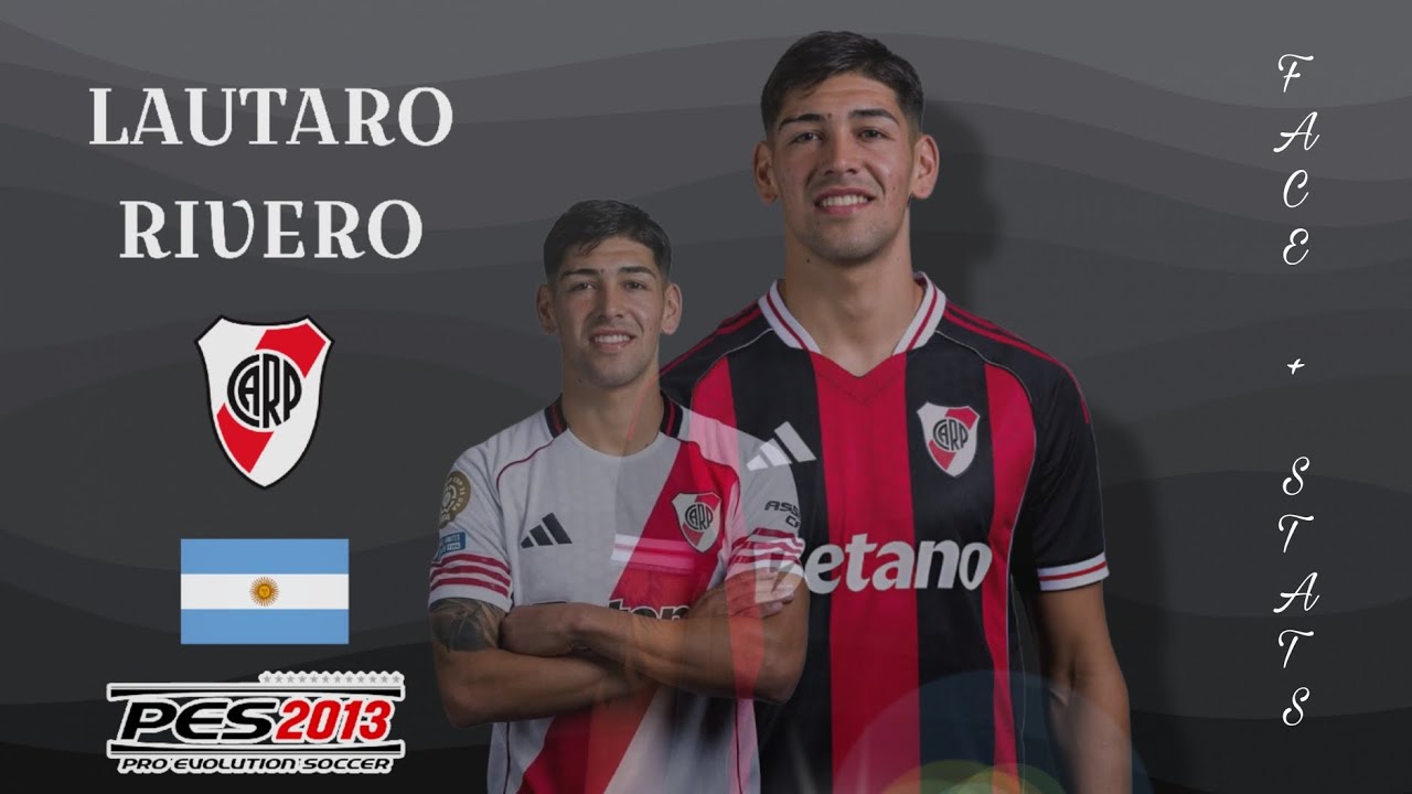 COMO CREAR A LAUTARO RIVERO EN PES 2013 / CREATED TO LAUTARO RIVERO IN PES 2013