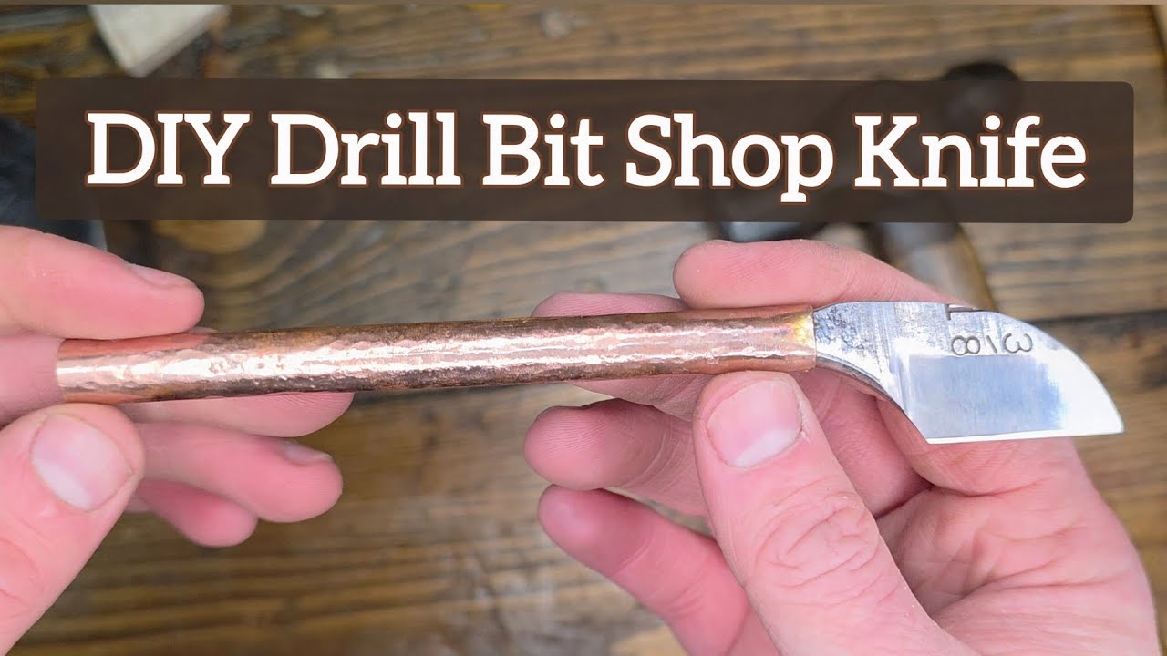DIY Drill Bit Shop Knife