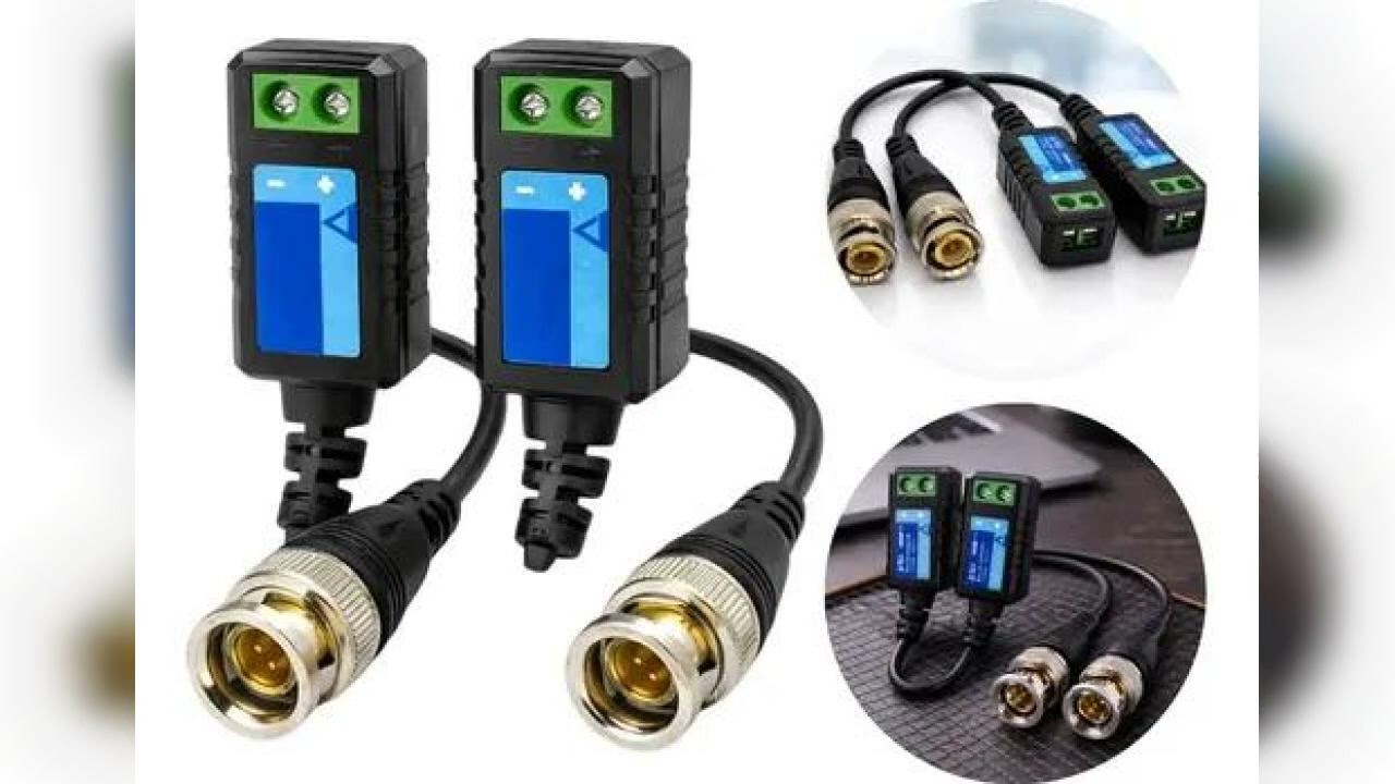 Review: 10 Conversor Par Trançado Video Balun Passivo Ate 600mt Cftv