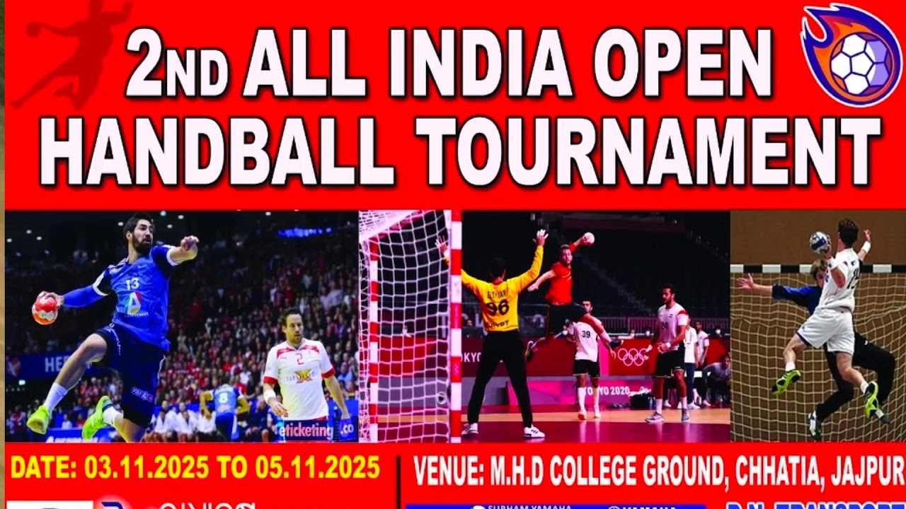 MUMBAI POLICE VS JAJPUR|| 2nd All India Open Handball Tournament 2025 jajpur,Odisha 