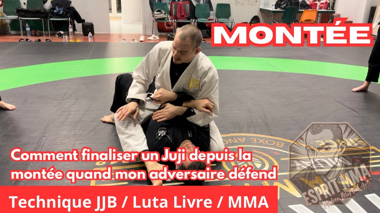 Comment finaliser un juji depuis la montée quand mon adversaire défend.