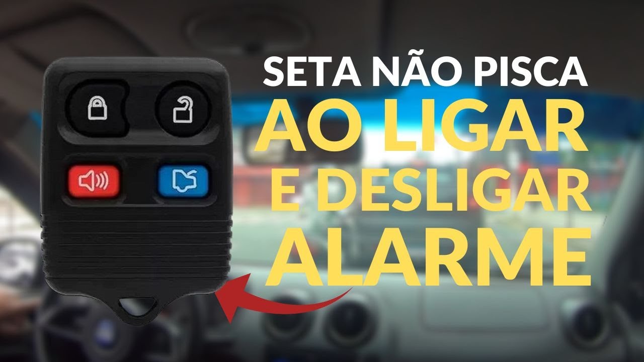 FORD FIESTA SUPERCHARGER - SETA NÃO PISCA AO LIGAR E DESLIGAR ALARME