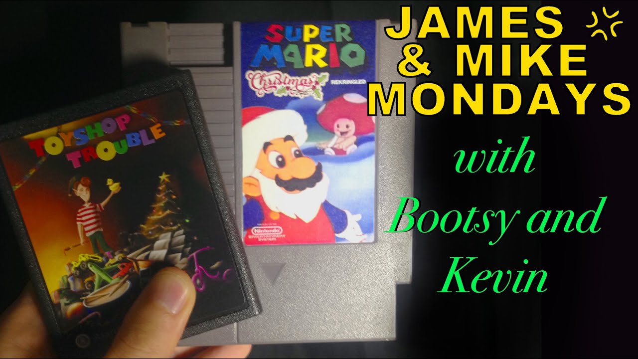 Super Mario X-mas ReKringled & Toyshop Trouble - James & Mike Mondays