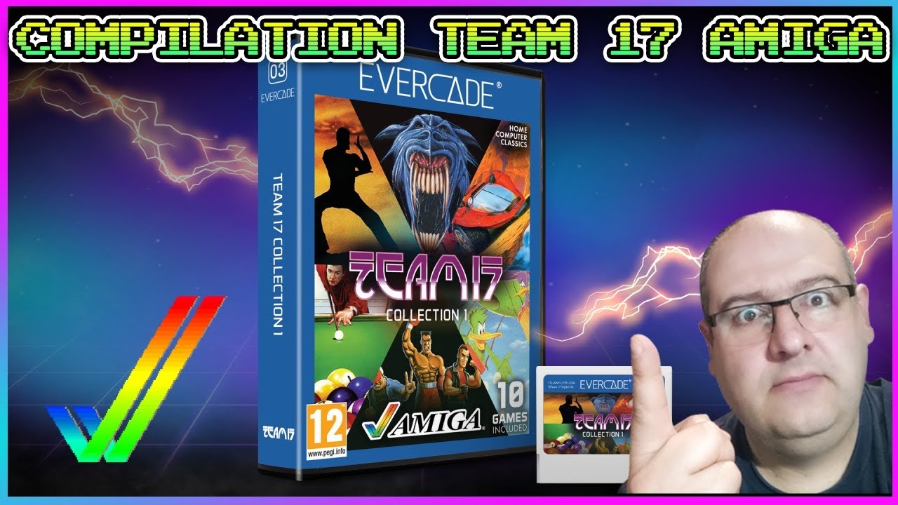 Evercade bient&ocirc;t la Cartouche Amiga team 17 n&deg;1
