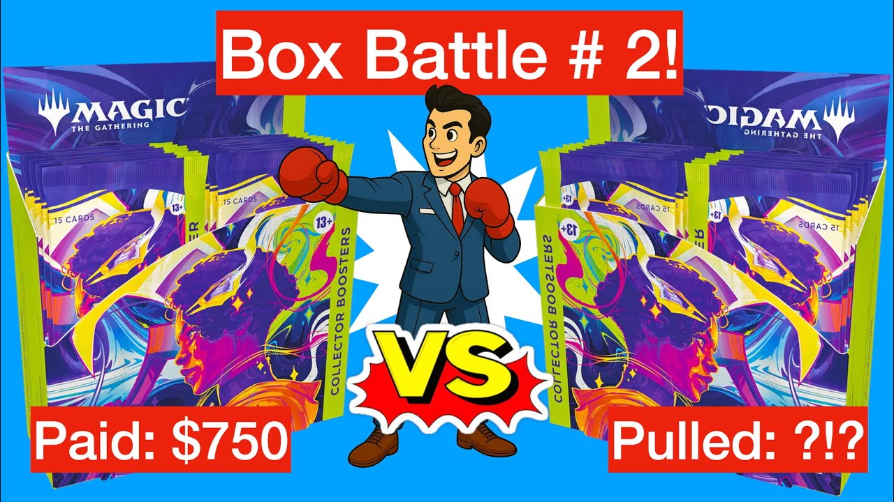 $750 MTG Box Battle - Edge of Eternities INSANE Battle w/ Nail-Biter Ending! 2 Box 2 Furious