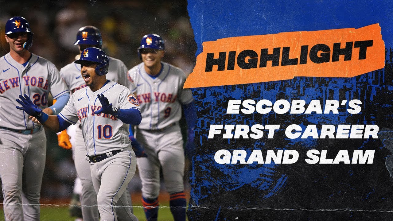 Escobar&rsquo;s First Career Grand Slam