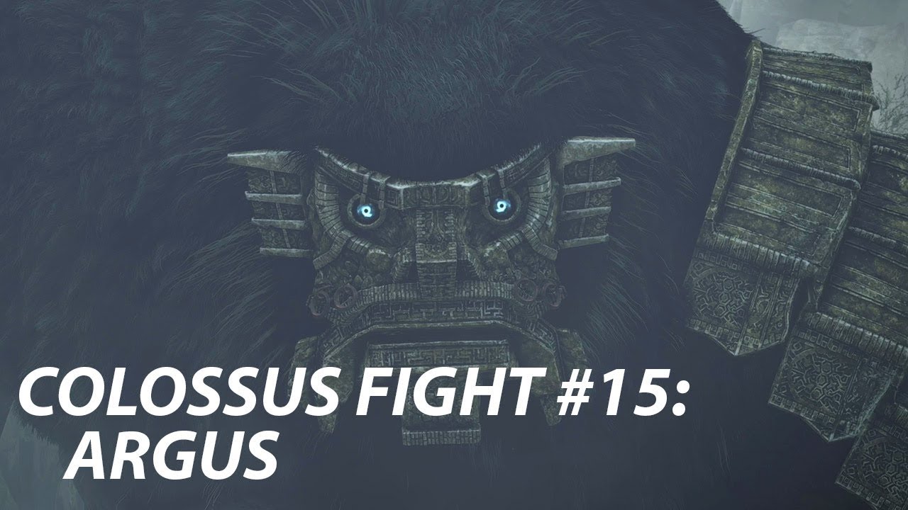 [4K] Shadow of the Colossus (PS4) - Colossus #15: Argus Fight