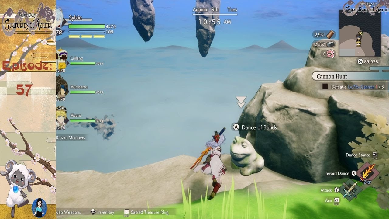 Давайте поиграем в Rune Factory: Guardians of Azuma! Эпизод 57 - Непреднамеренная охота на лягушек