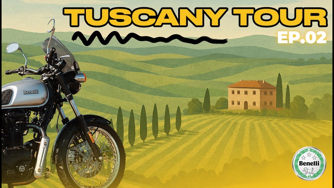 TUSCANY Tour con le Benelli IMPERIALE 400 🏍️ | EP.02