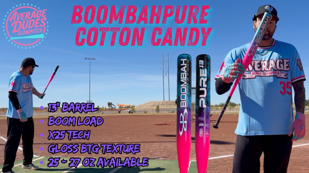 BoombahPure Cotton Candy | Обзор биты USSSA Slowpitch