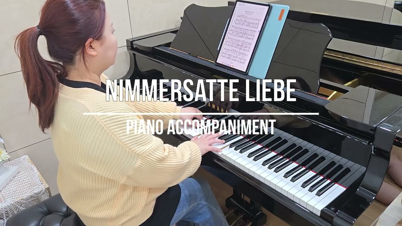 Nimmersatte Liebe (Wolf: Mörike-Lieder: No. 9) | Piano Accompaniment