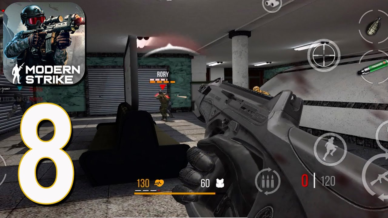 Modern Strike Online: FPS  - Gameplay Walkthrough Part 8 - CX 4(iOS, Android)