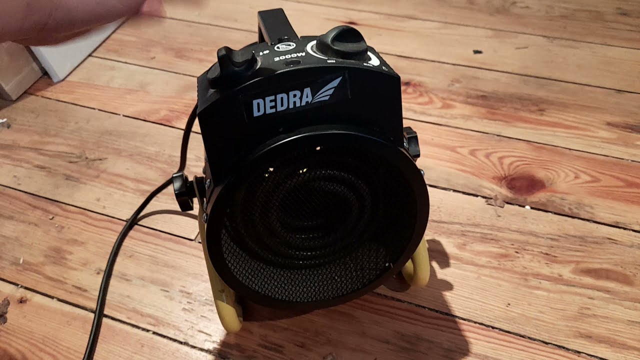 dmuchawa nagrzewnica ciepło dedra 2000w zima