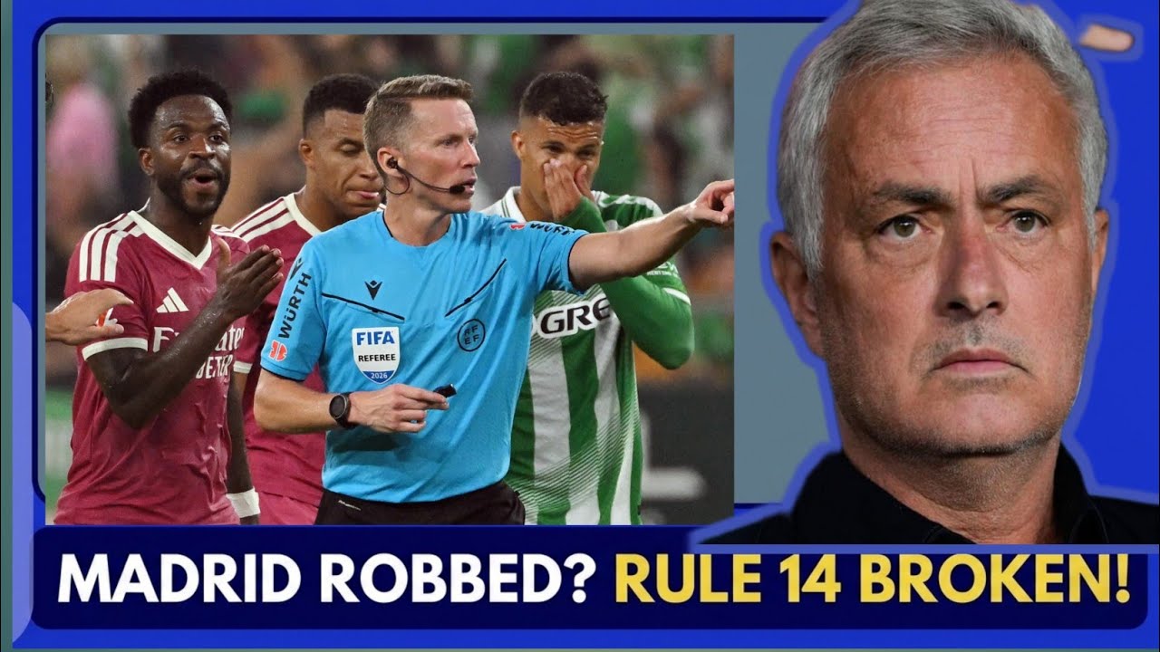 RIGGED AGAINST MADRID? 😱 The Shocking VAR Rule Illegal Encroachment Ref Ignored on Mbapp&eacute;'s Penalty!