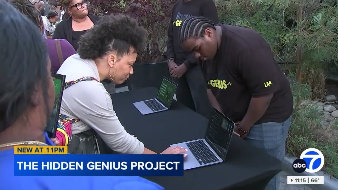 Young Black men become tech leaders and entrepreneurs through The Hidden Genius Project