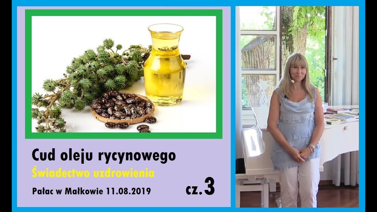 OLEJ RYCYNOWY - CUD UZDROWIENIA - ŚWIADECTWO (Małków 11.08.2019) cz.3
