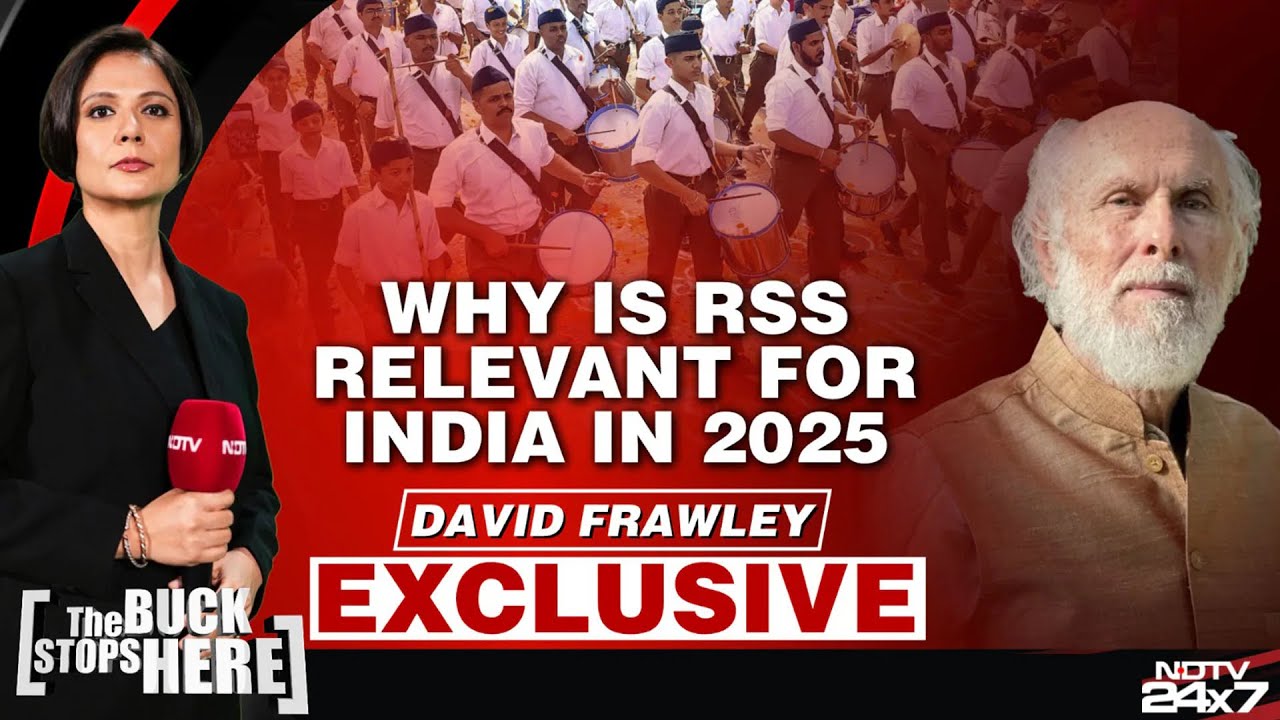 RSS Latest News | Why Is RSS Relevant For India In 2025: Author David Frawley Exclusive
