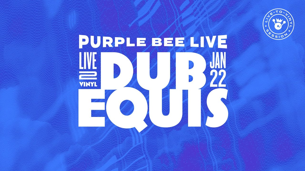 Dub Equis • Live-to-Vinyl Session • Purple Bee Live