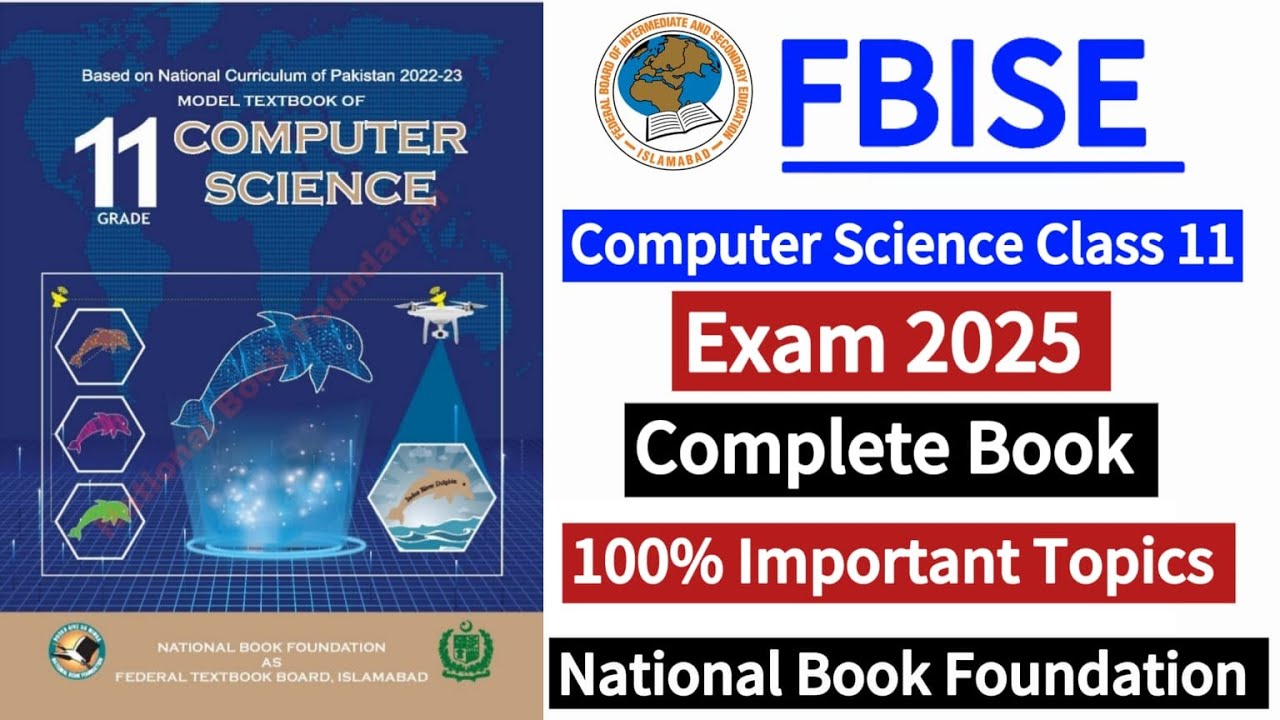 Class 11 | Computer Science | Exam 2025 | Important Topics | New Syllabus 2024