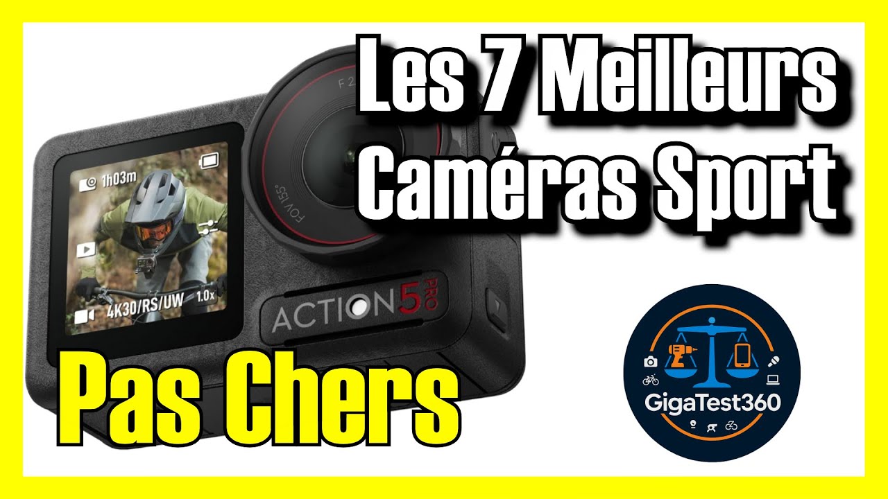 🎥🔥 Les 7 MEILLEURS Caméras Sport PAS CHERS sur Amazon [2026]✅[Qualité/Prix] action cam
