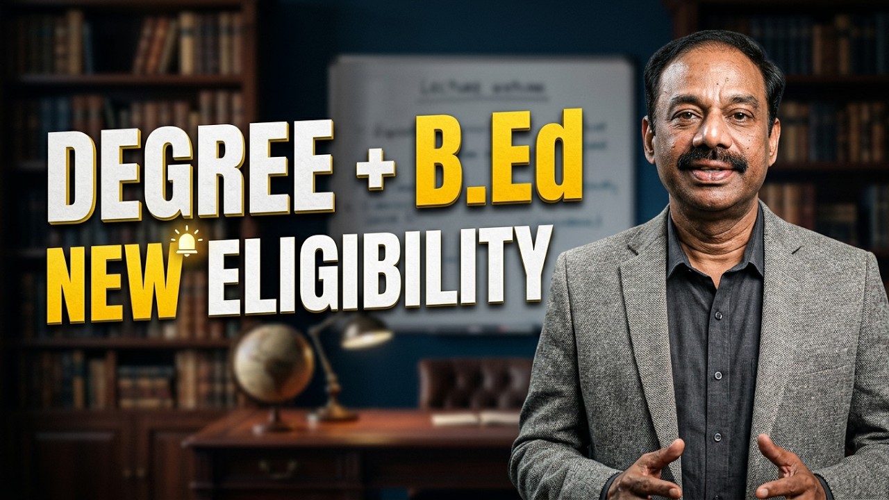 APPSC Big Update Group-1 APPSC Group-1 DEO Eligibility: Degree + B.Ed Subjects Explained by RG Sir
